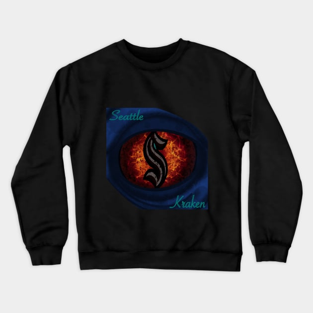 Seattle kraken Crewneck Sweatshirt by TornToo